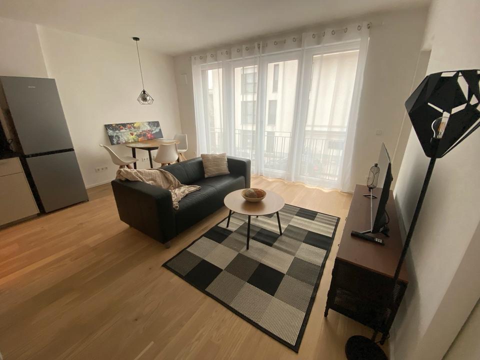 Thumbnail-Kompl. möblierte & ausgestattete 2 Zi. Neubau-Whg. mit TG, S-Bahn