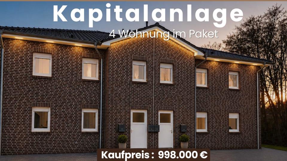 Thumbnail-4 vermietete Wohnungen im Paket in Achim-Baden – Neubau 2019