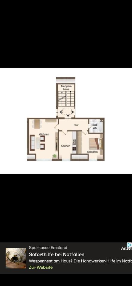 Thumbnail-2 Zimmer Küche Bad