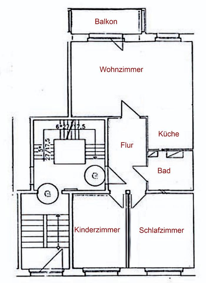Thumbnail-Vollsanierte 58 m² Erdgeschosswohnung am Waldrand – barrierearm