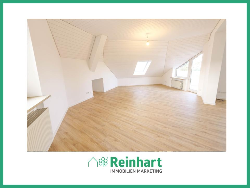 Thumbnail-Helle 2-Zimmer-Dachgeschosswohnung mit Blick ins Grüne