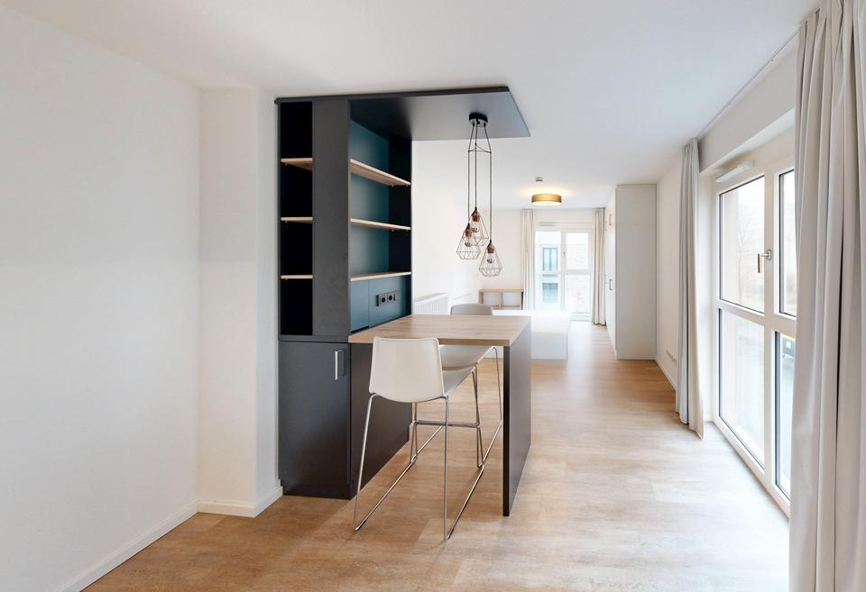 Thumbnail-Stilvolle 1-Zimmer-Wohnung – komplett möbliert & sofort einziehen