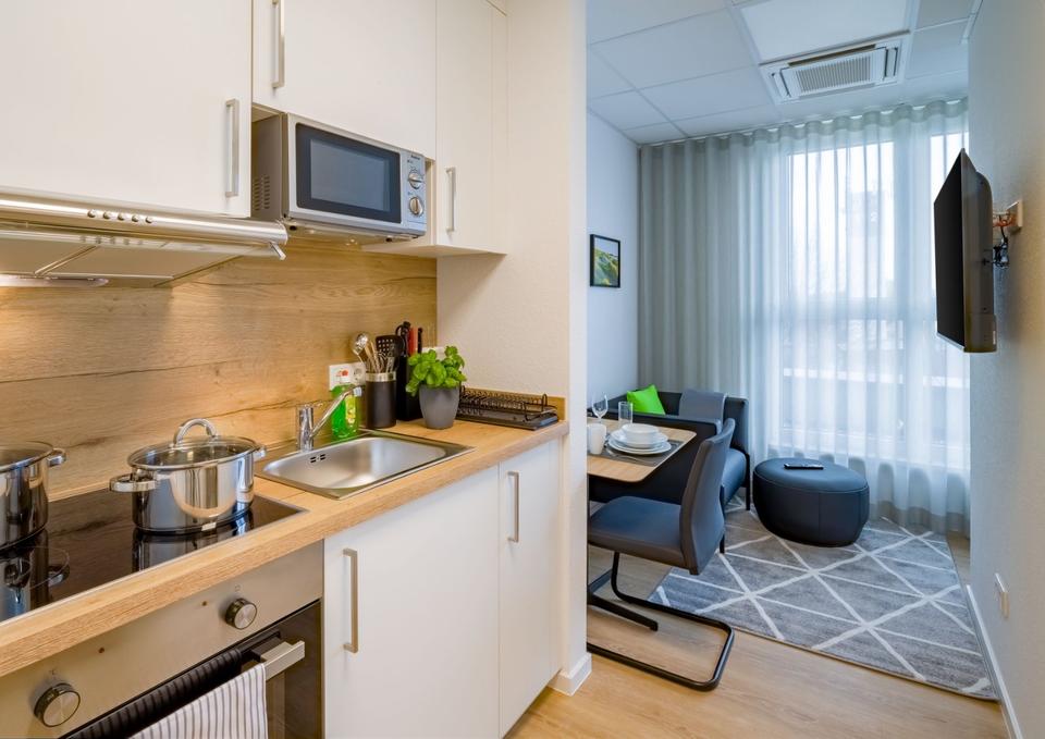 Thumbnail-Neues Single-Apartment, möbliert und voll ausgestattet, Erstbezug in Hainburg