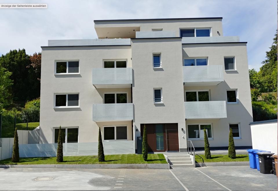 Thumbnail-zentrale Wohnung große Südterrasse unverbauter Blick ins Grüne