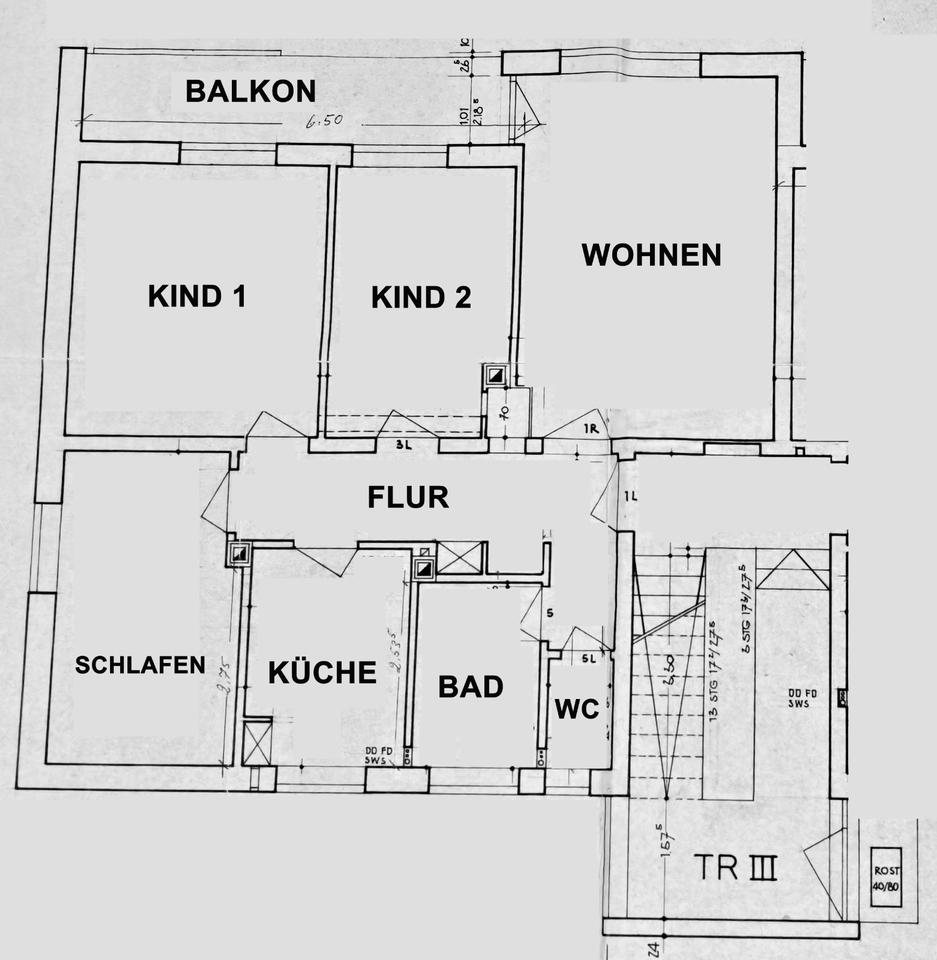 Thumbnail-80m2 Erdgeschoss Wohnung | 4-Zimmer-Wohnung + Garten zur Miete