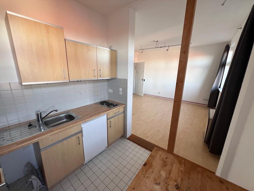 Thumbnail-Einraumwohnung in zentraler Wohnlage mit einem Parkplatz