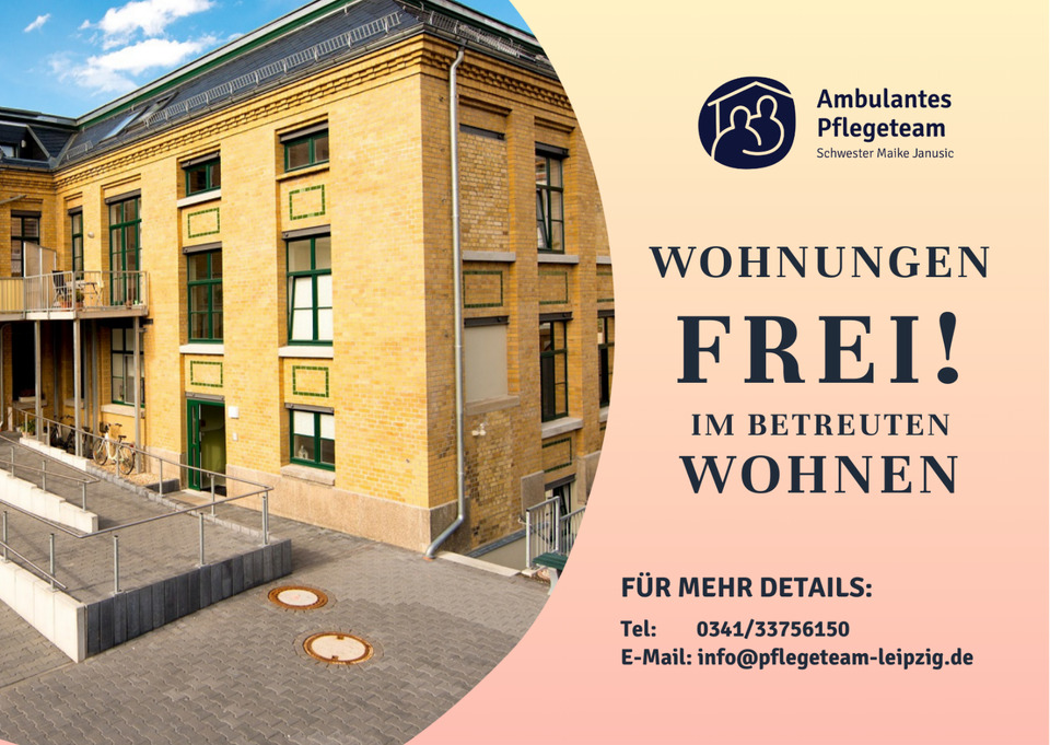 Thumbnail-Wohnungen frei - im betreuten Wohnen am Lindenauer Hafen