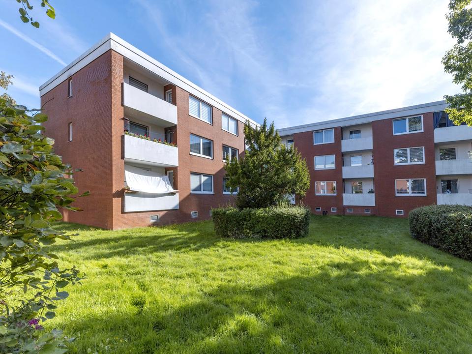 Thumbnail-Charmante 3-Zimmer-Erdgeschosswohnung im Grünen mit Balkon in Cuxhaven Süderwisch