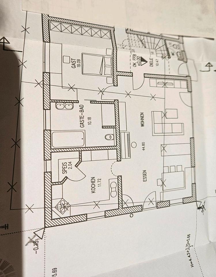 Thumbnail-Helle 3‑Zimmer‑Wohnung in Achering mit Garten