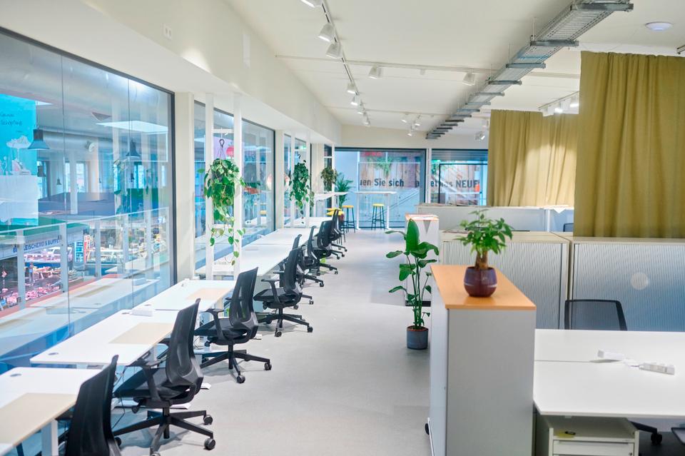 Thumbnail-FlexDesk: Schreibtischplatz in der Marheineke-Markthalle, Berlin