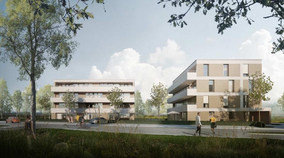 Thumbnail-3-Zimmer-Neubauwohnung mit Balkon - WBS