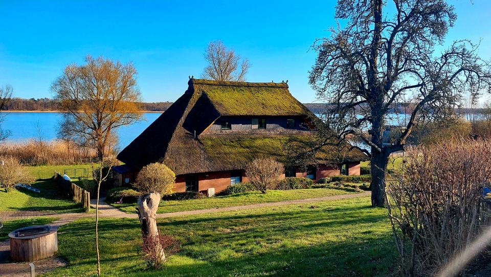 Thumbnail-Urlaub mit Hund: Zauberhafte Reetkaten an der Ostsee, Ferienhaus mit eingezäunten Garten, Ferienwohnung, Fehmarn Heiligenhafen Großenbrode Grömitz Kellenhusen, Schleswig Holstein, auch Last Minute