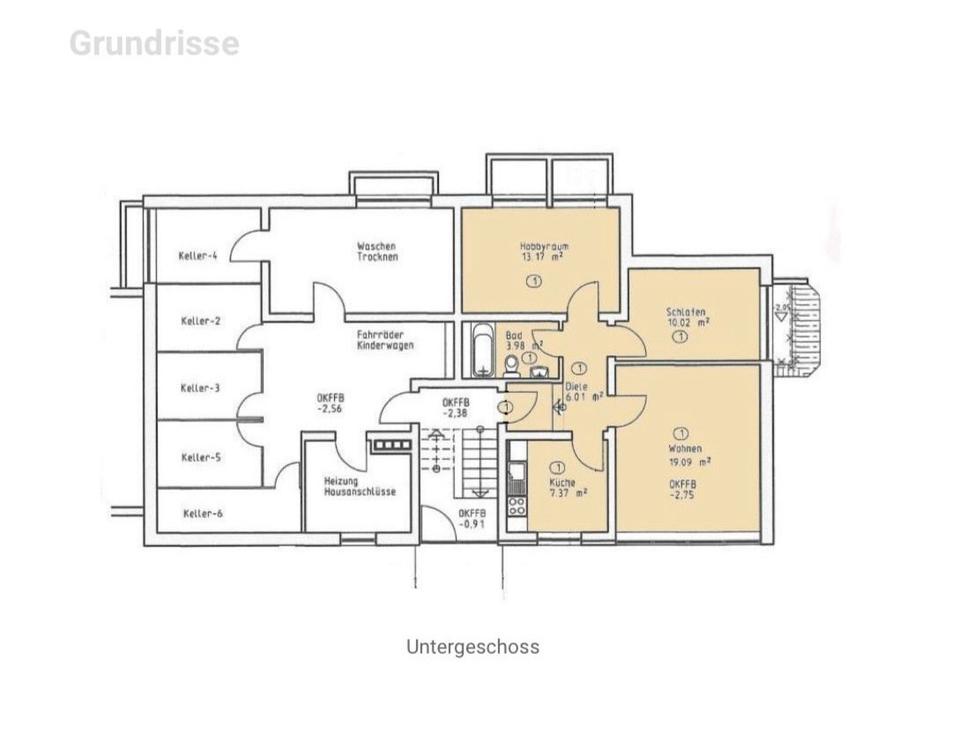 Thumbnail-Vermiete Kernsanierte und naturnahe – 3-Zimmer-Wohnung
