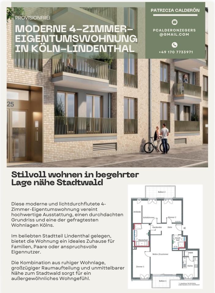 Thumbnail-MODERNE 4-ZIMMER-EIGENTUMSWOHNUNG IN KOLN-LINDENTHAL