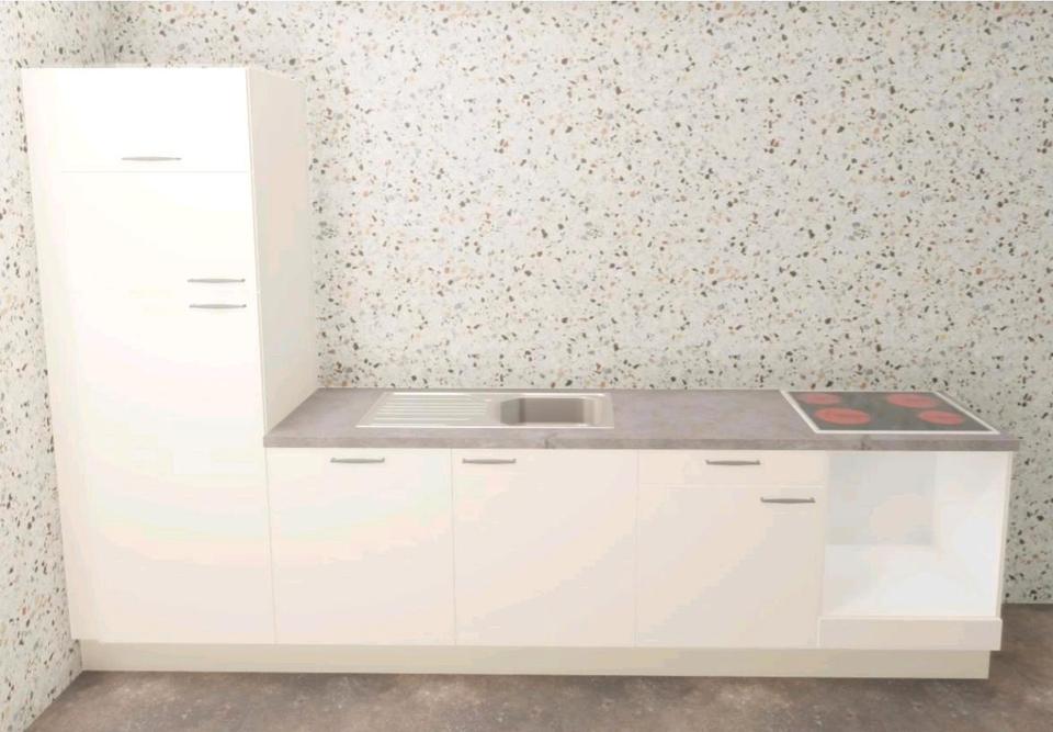 Thumbnail-1 Raumwohnung neu renoviert mit Einbauküche und Balkon