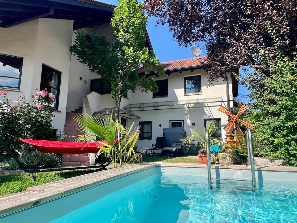 Thumbnail-Luxus Landhausvilla mit Panoramablick und Pool Einliegerwohnung