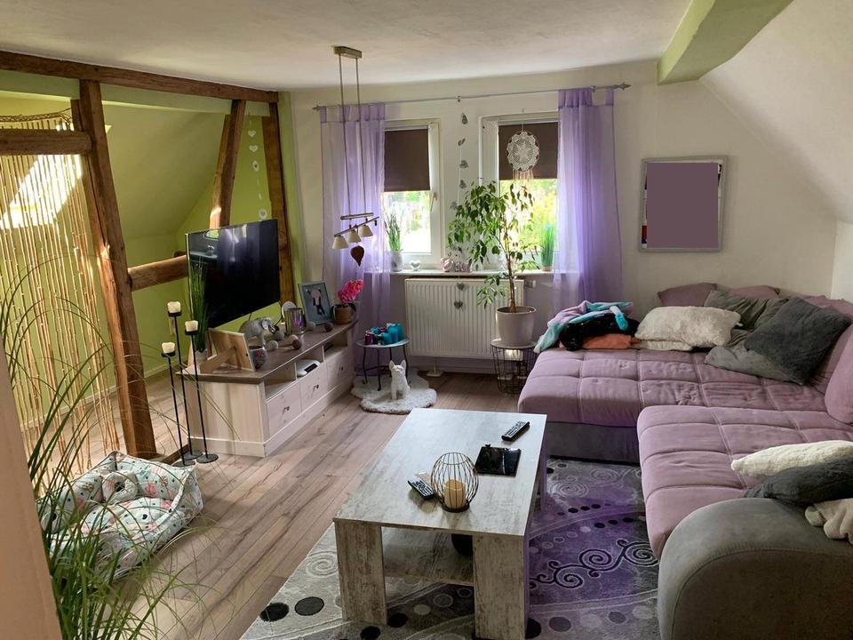 Thumbnail-Charmante 2,5-Zimmer-DG-Wohnung mit XXL Dach-Terrasse in Roßdorf