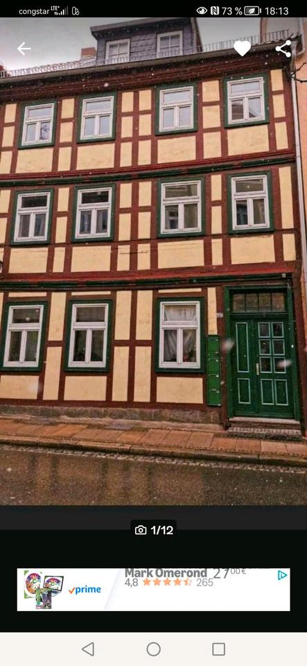 Thumbnail-Gemütliche 2 Raum Wohnung Innenstadt Wernigerode