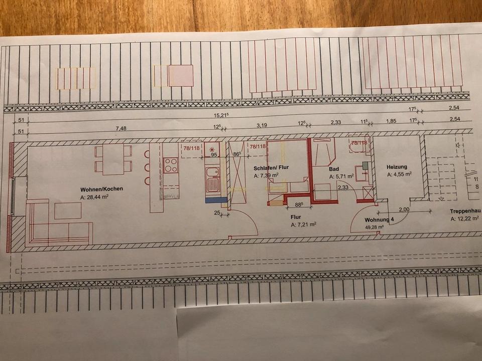 Thumbnail-1,5 Zimmer Wohnung zum 1.6.26 fei 47qm 30826 Garbsen Erstbezug