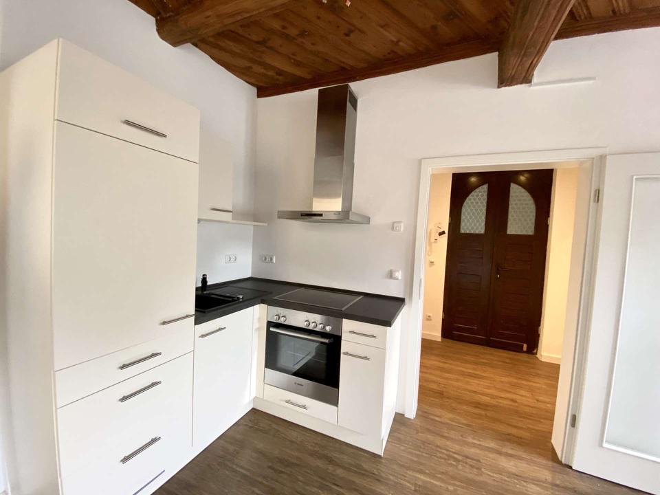 Thumbnail-Frisch renovierte 2-Raumwohnung mit Terrasse und Einbauküche in Grimma zu vermieten