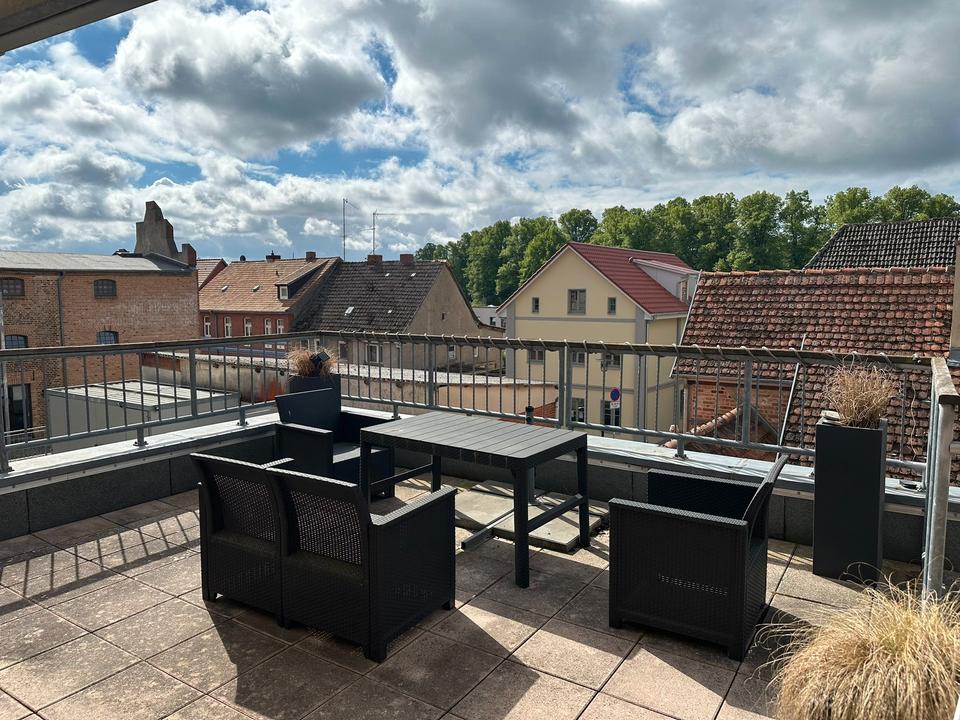 Thumbnail-Möblierte Wohnung mit Terrasse, über 2 Etagen in Plau am See