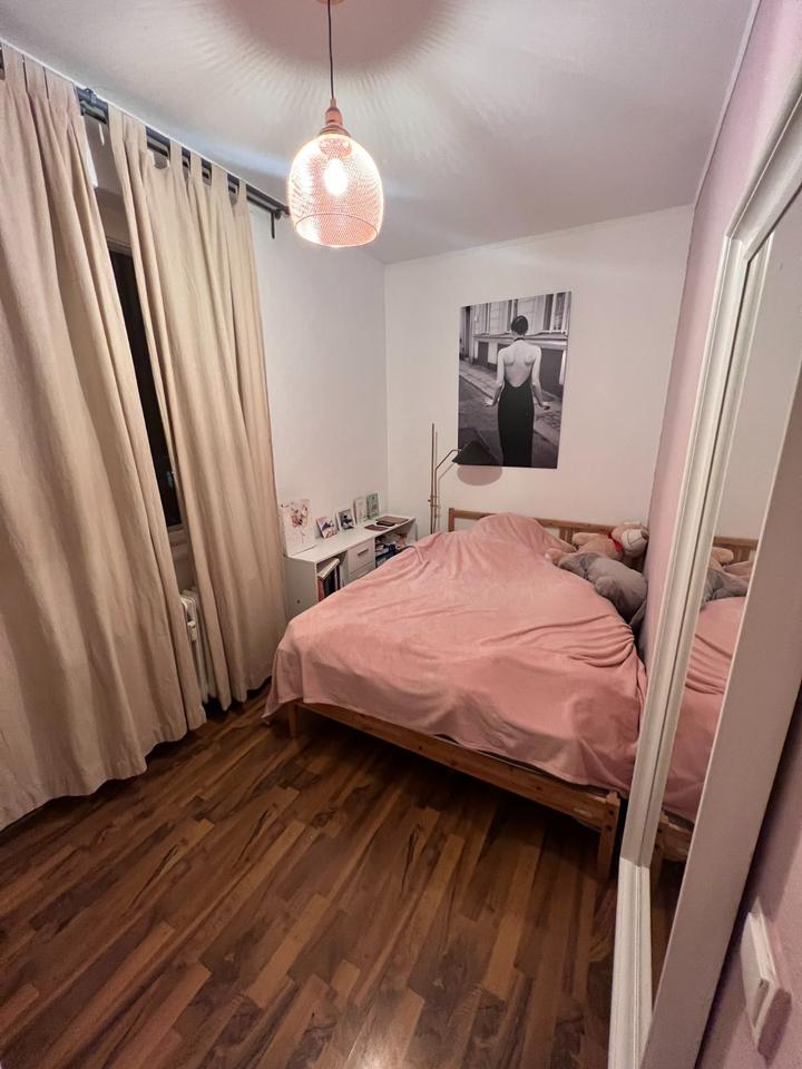 Thumbnail-Möblierte 2-Zimmer-Wohnung mit Balkon – Dauer bis zu 12 Monaten