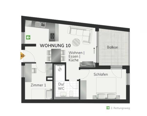 Thumbnail-Mietwohnung Fellbach oeffingen