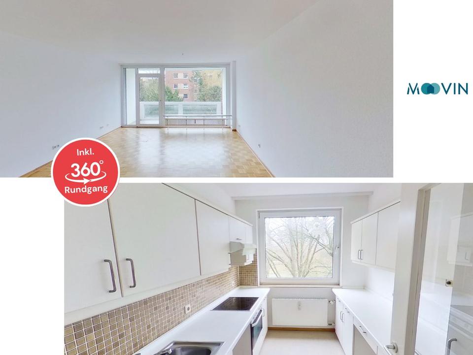 Thumbnail-Attraktive 2-Zimmer-Wohnung mit Balkon in Hannover
