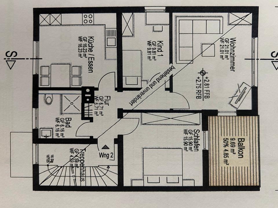 Thumbnail-3 Zimmer Wohnung