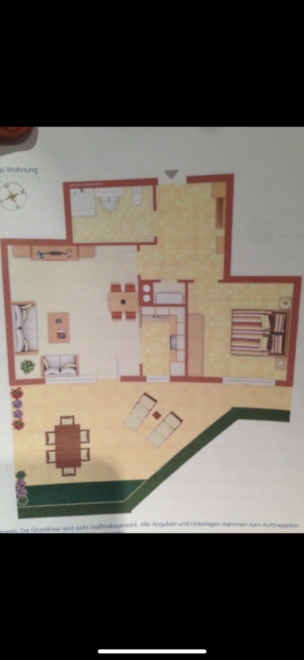 Thumbnail-Attraktive 2-Zimmer-Terrassenwohnung in Top-Lage von Freimann-U6