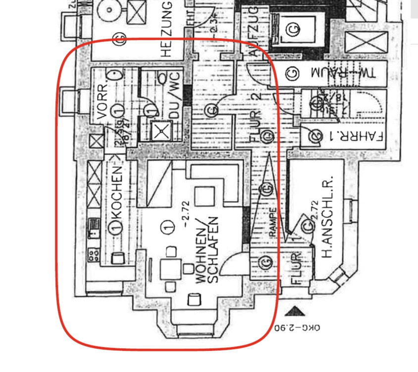 Thumbnail-Charmante frisch sanierte SouterrainWHG im Altbau