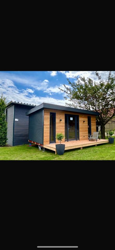 Thumbnail-Mobilheim Tiny House Gästehaus Ferienwohnung winterfest