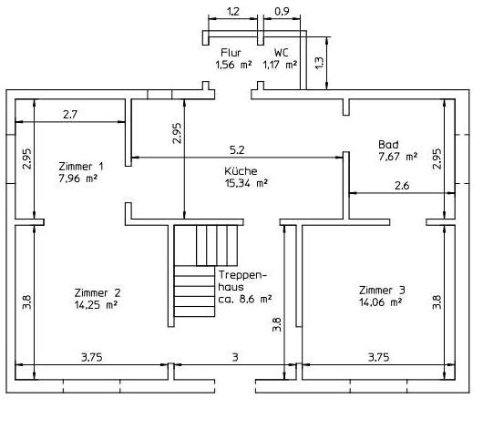 Thumbnail-3 Raum EG-Wohnung in Immelborn