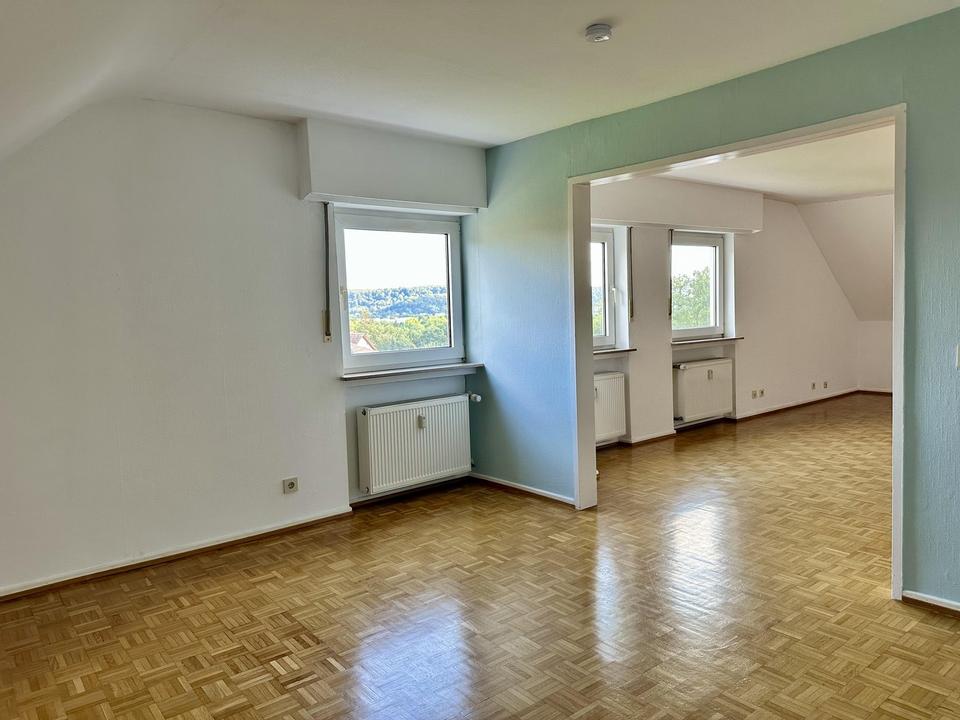 Thumbnail-Lichtdurchflutete 3,5-Zi-Dachgeschosswohnung mit Panoramablick auf der Bellevue