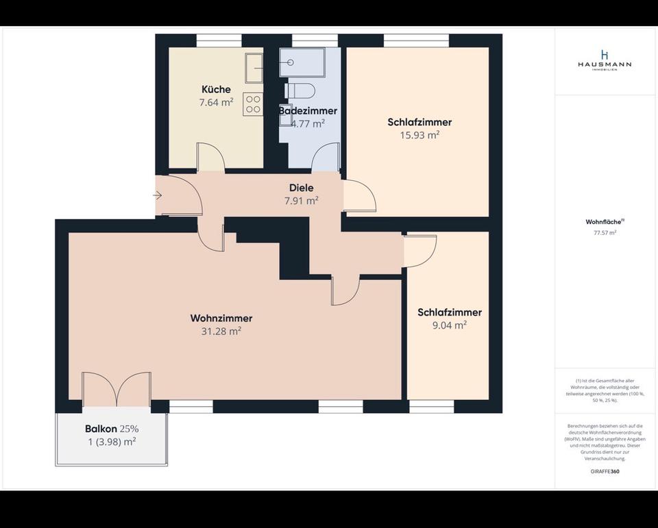 Thumbnail-Wohnung in Düsseldorf Stockum