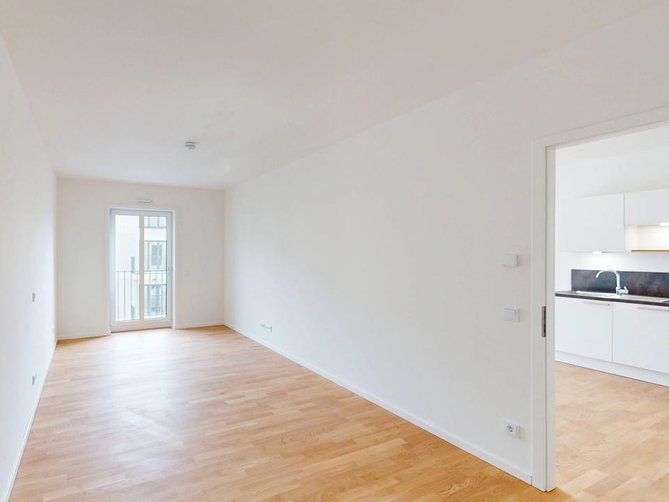 Thumbnail-Moderne 2-Zimmer-Wohnung in Friedenau: Erstbezug mit Balkon und Einbauküche