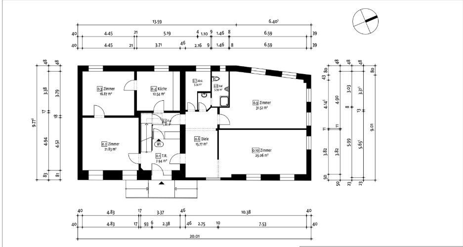 Thumbnail-Großzügige 5-Zimmer-Wohnung im Erdgeschoss – Garten & Stellplatz