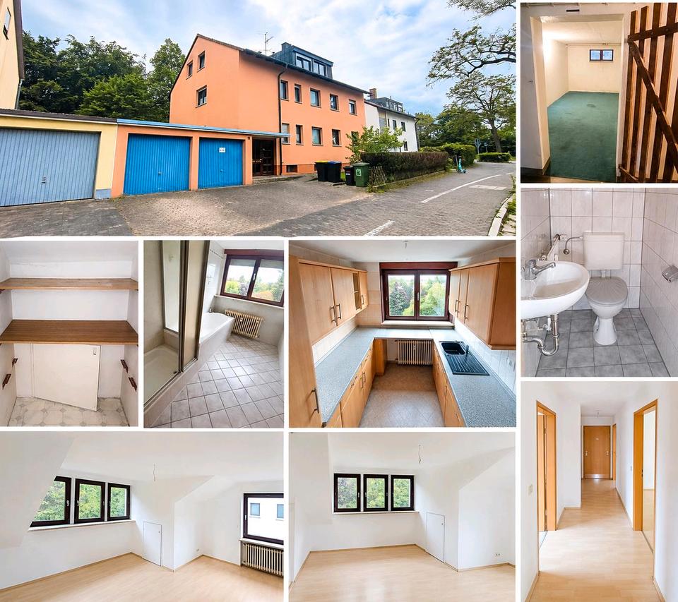 Thumbnail-3-Zimmer-Dachgeschosswohnung in Erlangen-Büchenbach – ab Mai