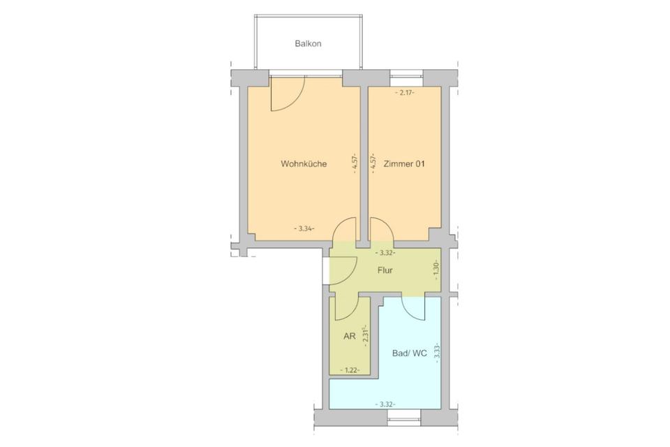 Thumbnail-2-Zimmer Wohnung in Hohen Luckow