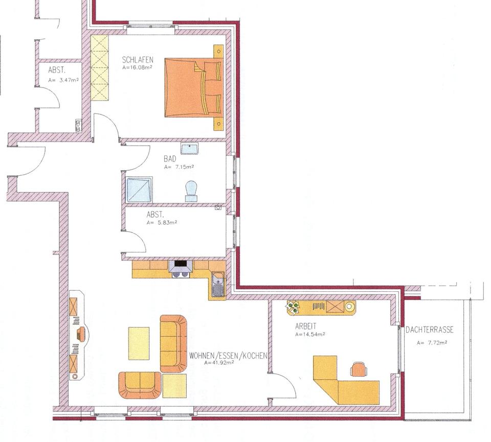 Thumbnail-Schöne Wohnung zur Miete, Erstbezug, in Niederlangen