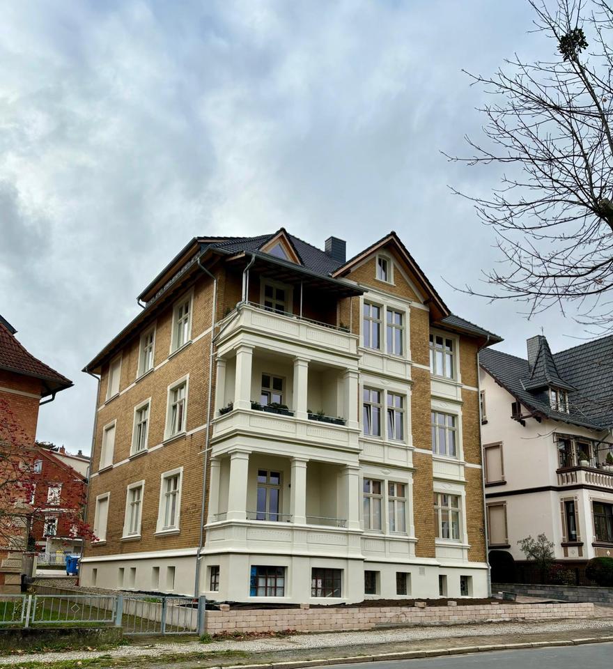 Thumbnail-hochwertig sanierte 3-Raum-Wohnung im 1 Obergeschoss mit Balkon in Jugendstilvilla zu vermieten