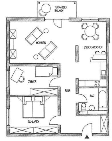 Thumbnail-3-Zimmer-Wohnung in schöner Altstadt-Lage