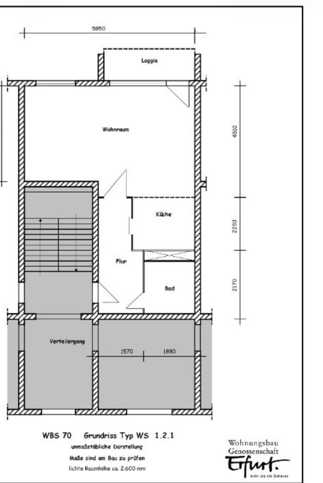 Thumbnail-1 Zimmer Wohnung ab sofort
