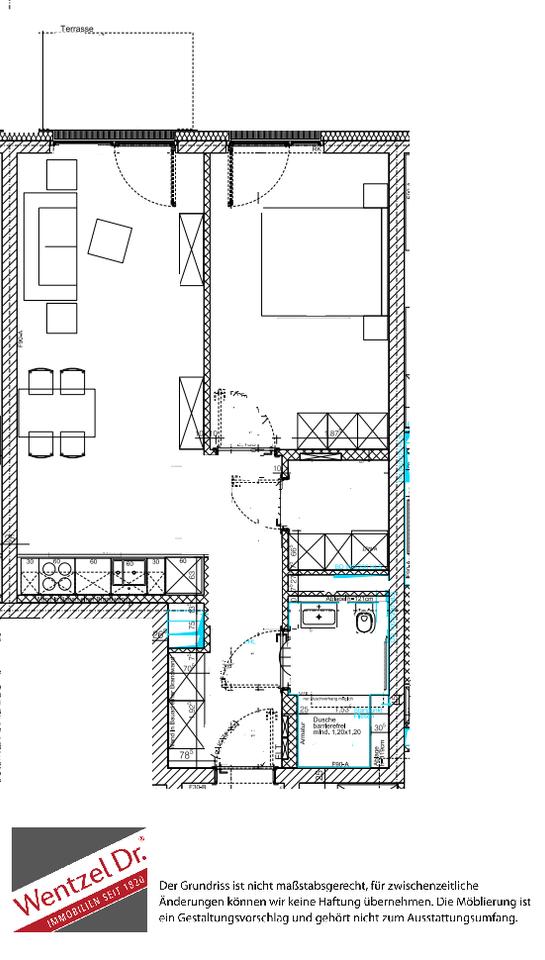 Thumbnail-2-Raumwohnung in Potsdam Waldstadt 2 - Wentzel Dr. -