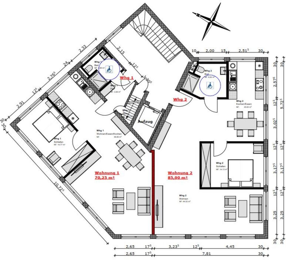 Thumbnail-Exklusives barrierefreies Penthouse in Bad Windsheim