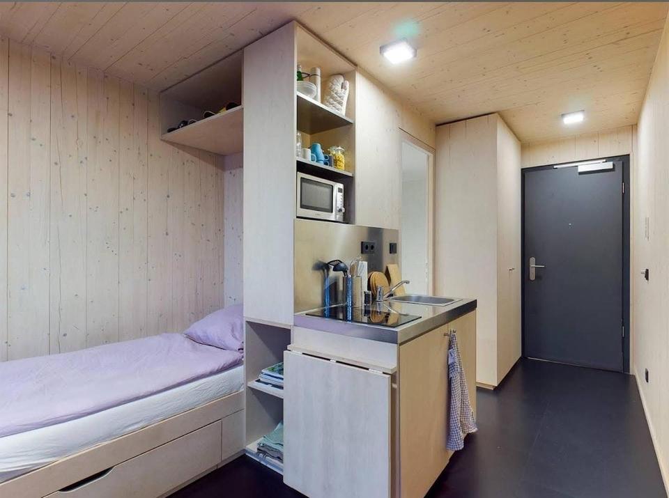 Thumbnail-Mobiliertes Studio Apartment am Dratelnstraße, 3 min zu S-Bahn