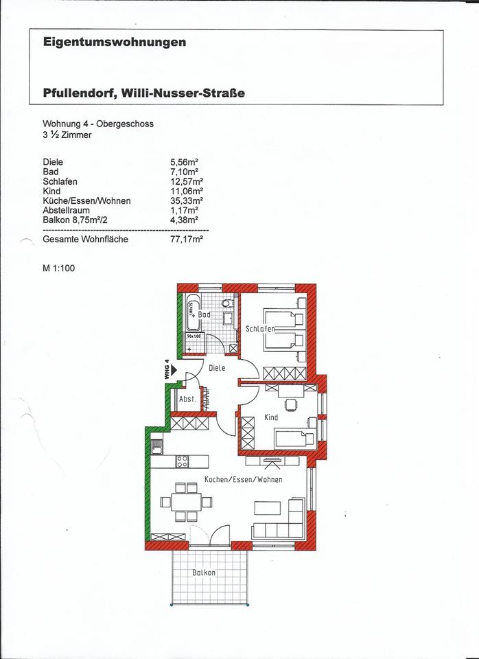 Thumbnail-Pfullendorf Wohnung 3,5 Zi.