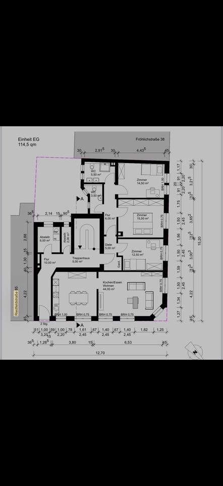 Thumbnail-Modenisierte 4 Zimmer Wohnung in Mannheim