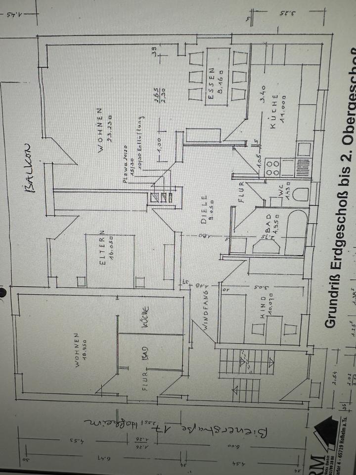 Thumbnail-renovierte 3-Zimmer-Wohnung mit Balkon und EBK in Hofheim-Mitte