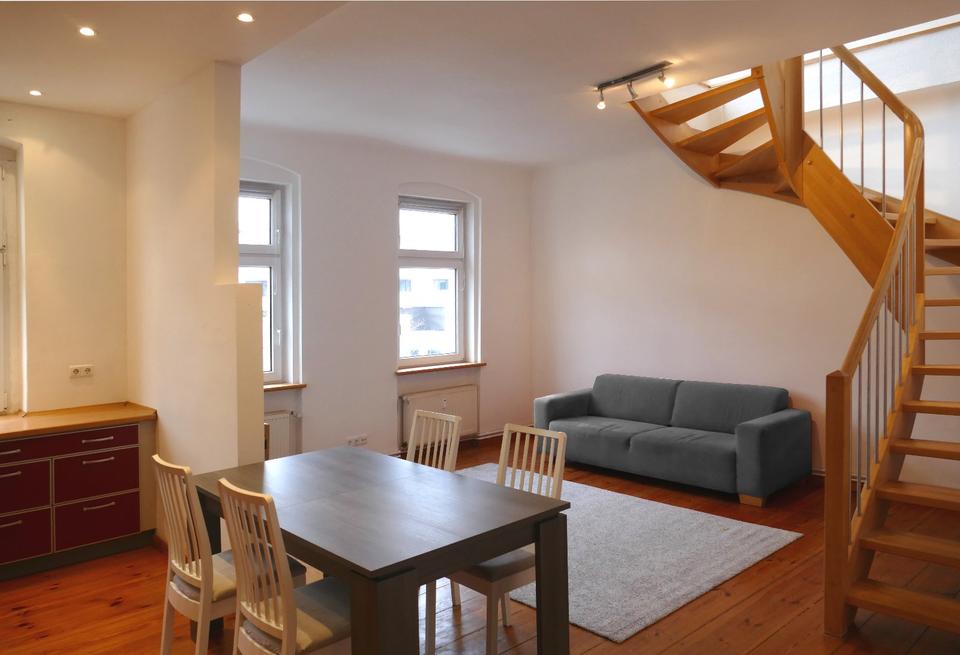 Thumbnail-Über den Dächern in Seenähe: 2 verbundene Etagen mit Terrasse